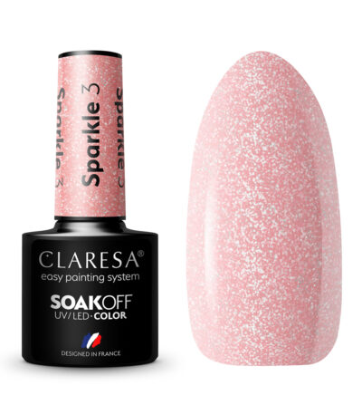 CLARESA Hybrid nail polish SPARKLE 3 -5g