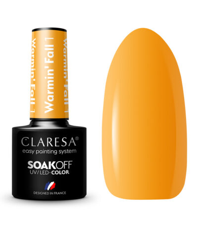 CLARESA Hybrid nail polish WARMIN "FALL 1 -5g