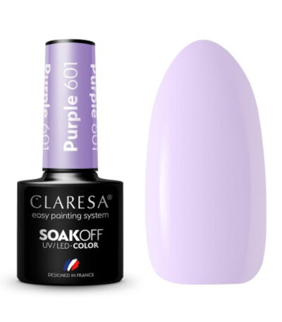 CLARESA Hybrid polish PURPLE 601 -5g