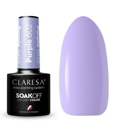 CLARESA Hybrid polish PURPLE 602 -5g