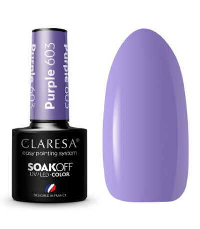 CLARESA Hybrid polish PURPLE 603 ​​-5g