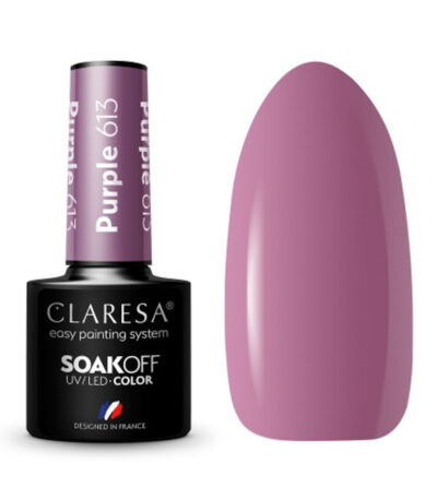 CLARESA Hybrid polish PURPLE 613 -5g