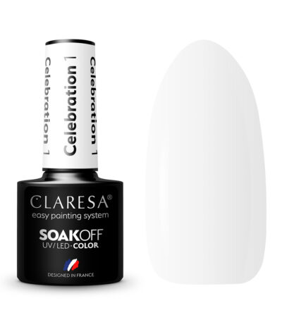CLARESA Hybrid varnish CELEBRATION 1 -5g