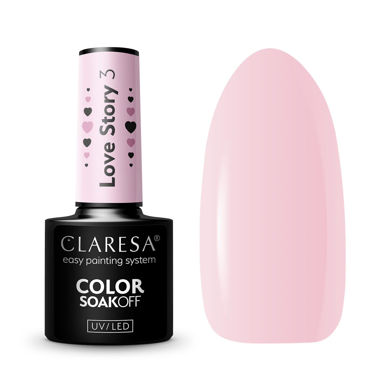CLARESA LOVE STORY 3 - 5g Hybrid Polish CLARESA LOVE STORY 3 - 5g Hybrid Polish