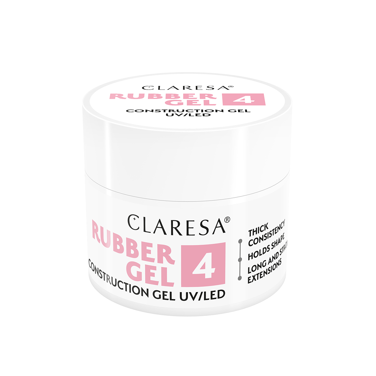 CLARESA RUBBER GEL 4 -12g CLARESA RUBBER GEL 4 -12g