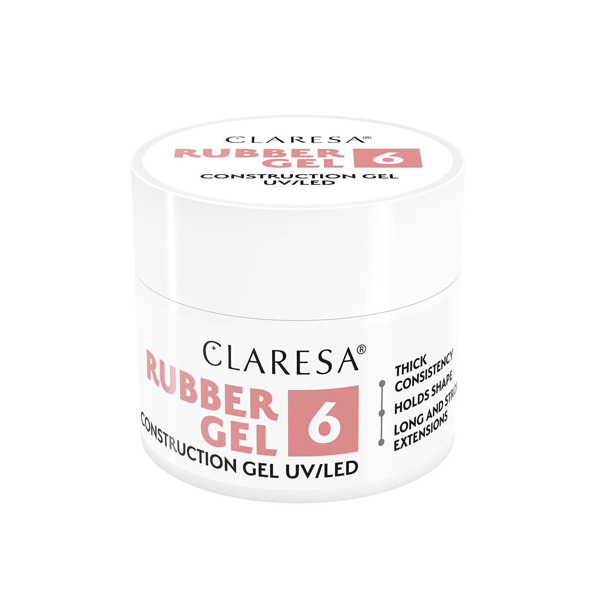 CLARESA RUBBER GEL 6 -12g CLARESA RUBBER GEL 6 -12g