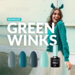 CLARESA hybrid polish GREEN WINKS 2 -5g 1