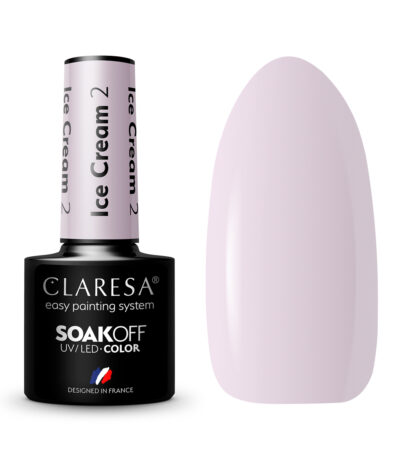 CLARESA hybrid polish Ice cream 2 -5g