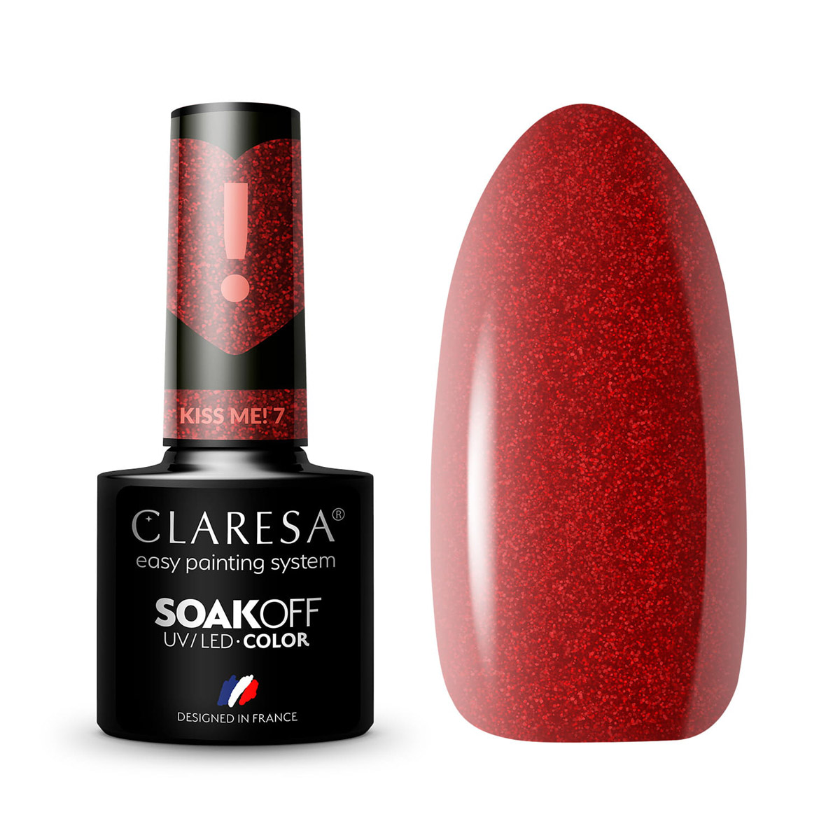 CLARESA hybrid polish Kiss Me! 7 -5g CLARESA hybrid polish Kiss Me! 7 -5g