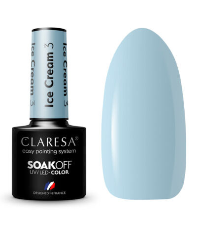 CLARESA hybrid varnish Ice cream 3 -5g