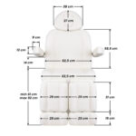 COSMETIC ELECTRIC CHAIR. AZZURRO 708BS PEDI PRO EXCLUSIVE 3 MOTOR HEATED - Image 14