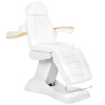 COSMETIC ELECTRIC CHAIR. LUX WHITE HEATED 1