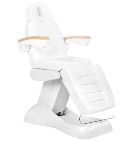 COSMETIC ELECTRIC CHAIR. LUX WHITE HEATED