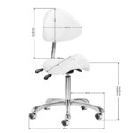 COSMETIC STOOL 1004 GIOVANNI WHITE 4