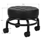 COSMETIC STOOL FOR PEDICURE H13 BLACK - Image 4