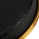 COSMETIC STOOL H4 GOLDEN BLACK - Image 2