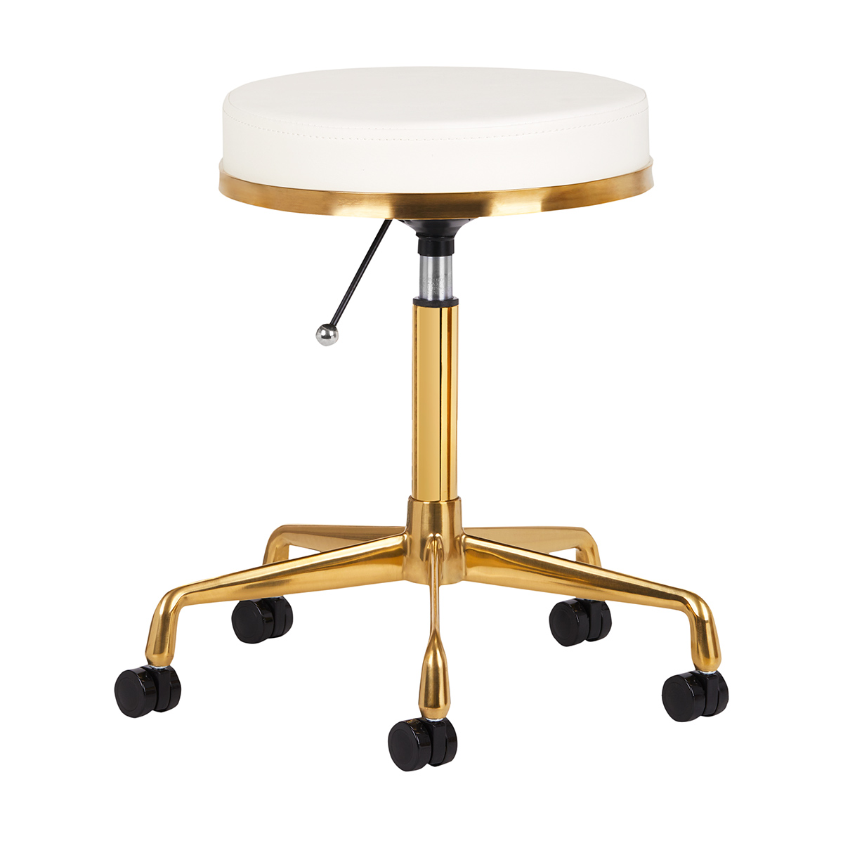 COSMETIC STOOL H4 WHITE GOLD COSMETIC STOOL H4 WHITE GOLD