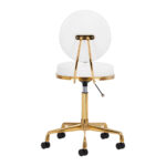 COSMETIC STOOL H5 WHITE GOLD 1