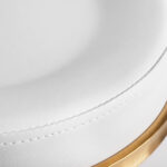 COSMETIC STOOL H5 WHITE GOLD 2