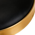 COSMETIC STOOL H7 GOLD BLACK - Image 2