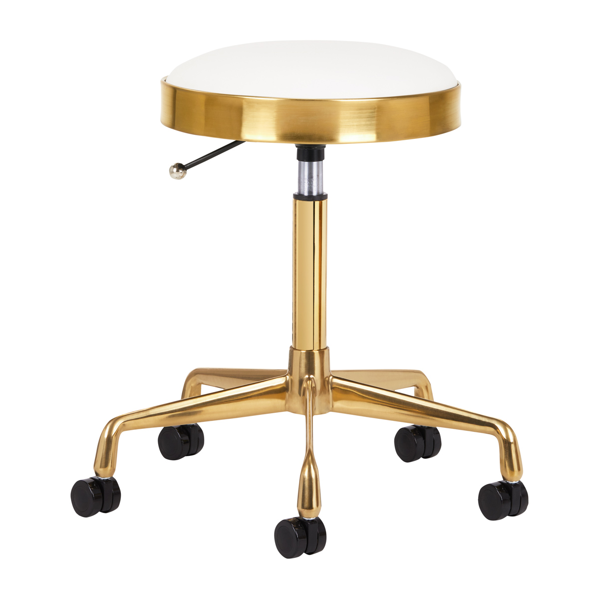 COSMETIC STOOL H7 GOLDEN WHITE COSMETIC STOOL H7 GOLDEN WHITE