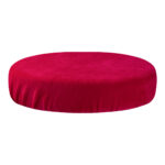 COVER FOR STOOL VELOUR FUCHSIA