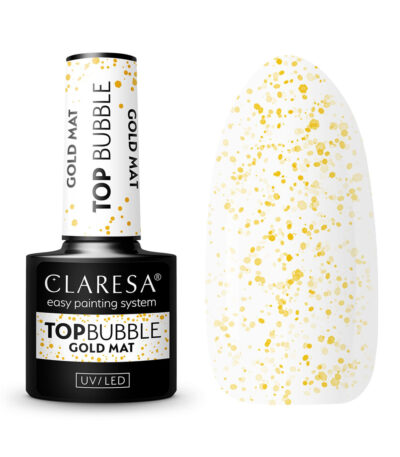 Claresa Top Bubble gold Matt No wipe -5g