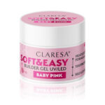 Claresa builder gel Soft & Easy gel baby pink 45g - Image 4