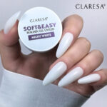 Claresa building gel Soft&Easy gel milk white 90g 2