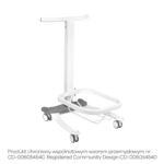 Comfort pedicure tray on wheels with lift function 1