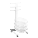 Comfort pedicure tray on wheels with lift function - Image 4