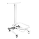 Comfort pedicure tray on wheels with lift function 3