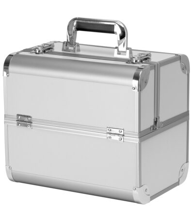 Cosmetic case silver 40