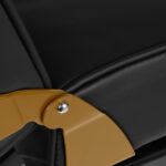 Cosmetic chair 557G with cuvettes black - Image 12