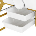 Cosmetic chair 557G with cuvettes white 4