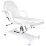 Cosmetic chair hyd. basic 210 white on wheels - Image 2