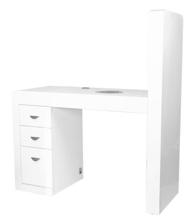 Cosmetic desk 310 white left