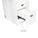 Cosmetic desk 310 white left - Image 8