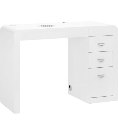 Cosmetic desk 312 white left