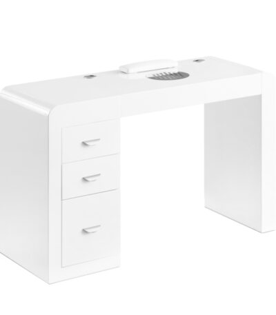 Cosmetic desk 312 white right