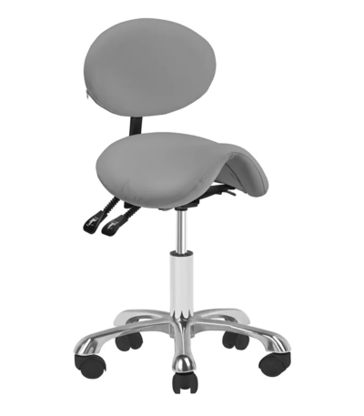Cosmetic stool 1025 gray giovanni