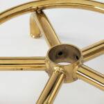 Cosmetic stool 6001-G gold black - Image 6