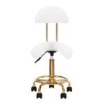 Cosmetic stool 6001-G gold white second category 1