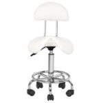 Cosmetic stool 6001 white 1