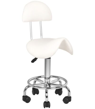 Cosmetic stool 6001 white