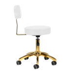 Cosmetic stool AM-304G white - Image 2