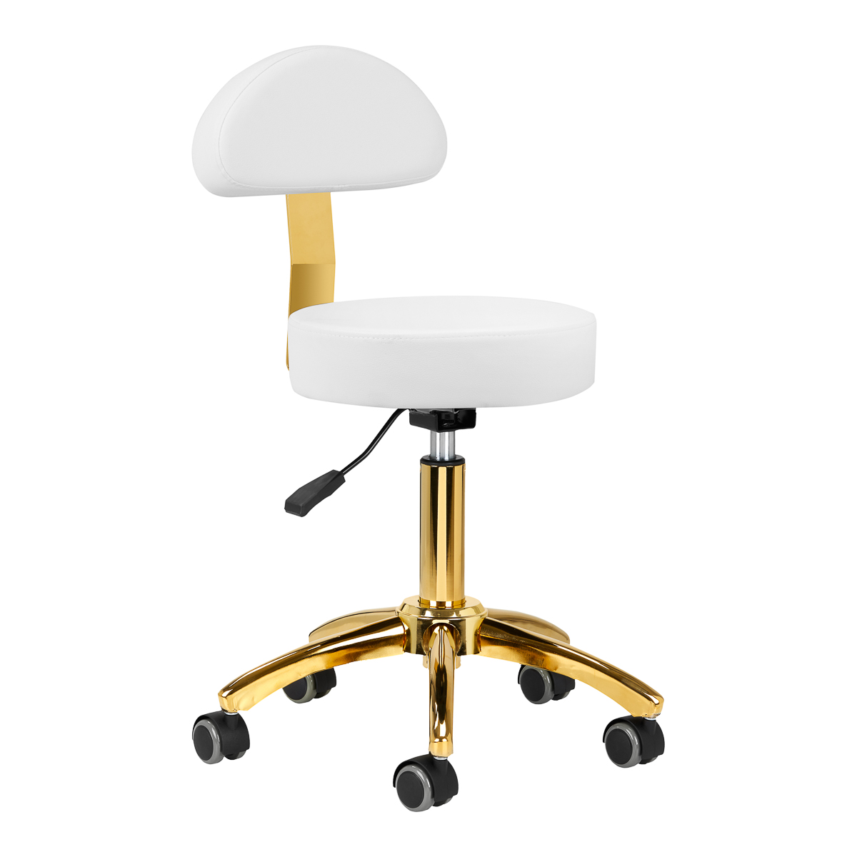 Cosmetic stool AM-304G white Cosmetic stool AM-304G white