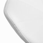 Cosmetic stool QS-06B white - Image 6