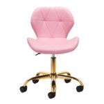 Cosmetic stool QS-06G pink - Image 2