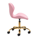 Cosmetic stool QS-06G pink 1